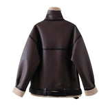 Women's Suede Jacket - MAXIME