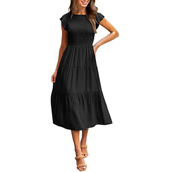 Holiday Style High Waist Dresses Summer - MAXIME