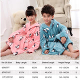 Flannel children's nightgown - MAXIME