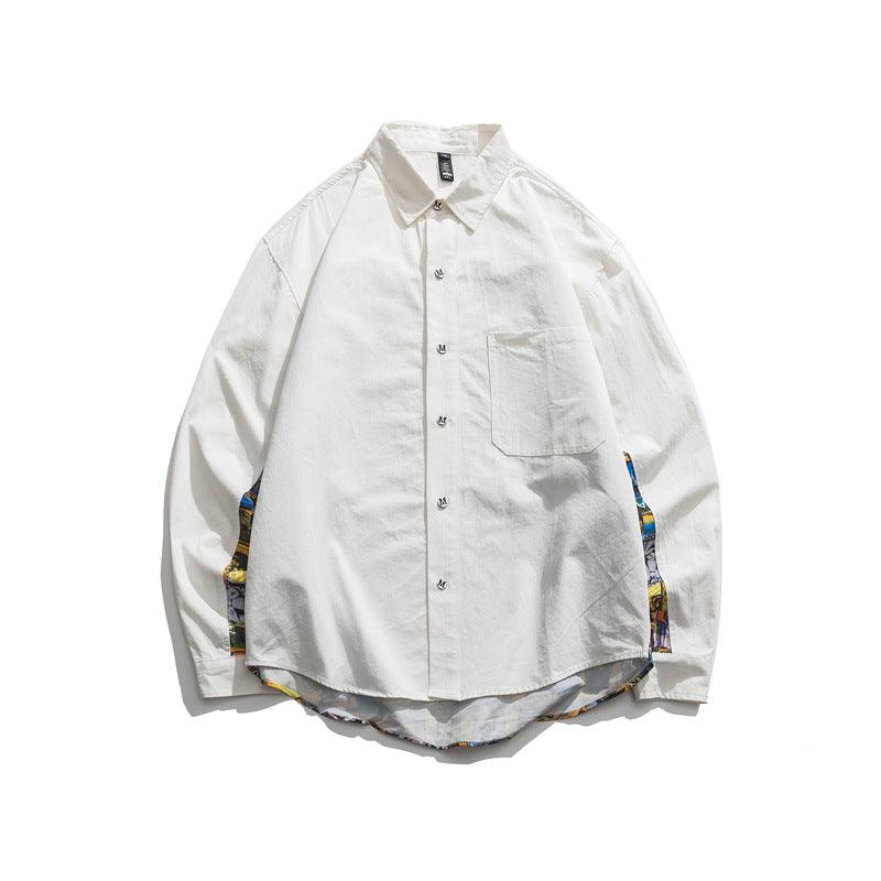 Maxime Loose printed top shirt men - MAXIME