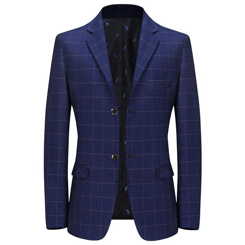 Maxime Leisure Suits Men Coat Plaid - MAXIME