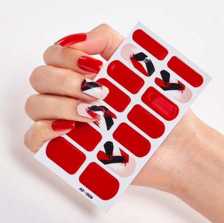 Nail Stickers, Nail Polish Glue, Full Nail Stickers - MAXIME