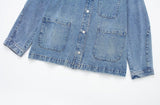 Loose Denim Jacket Coat Women's Jeans - MAXIME