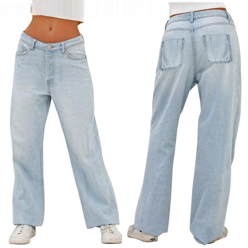 Jeans High Waist Loose Wide Legs Type - MAXIME