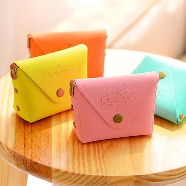 Cute Candy Color Key Case Macaron Coin Purse - MAXIME