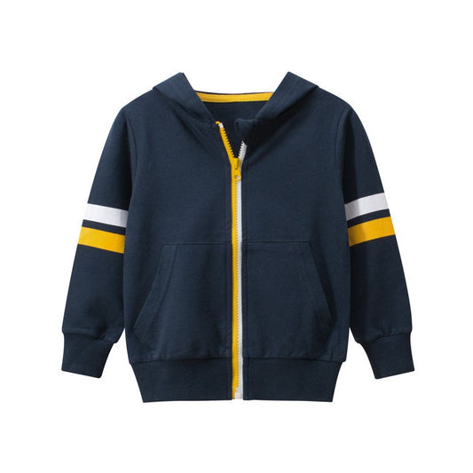 Boy's zipper sweater baby clothes - MAXIME