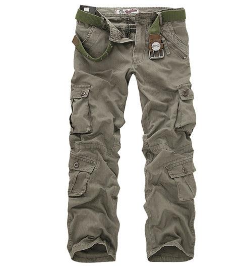 Camouflage cargo trousers - MAXIME