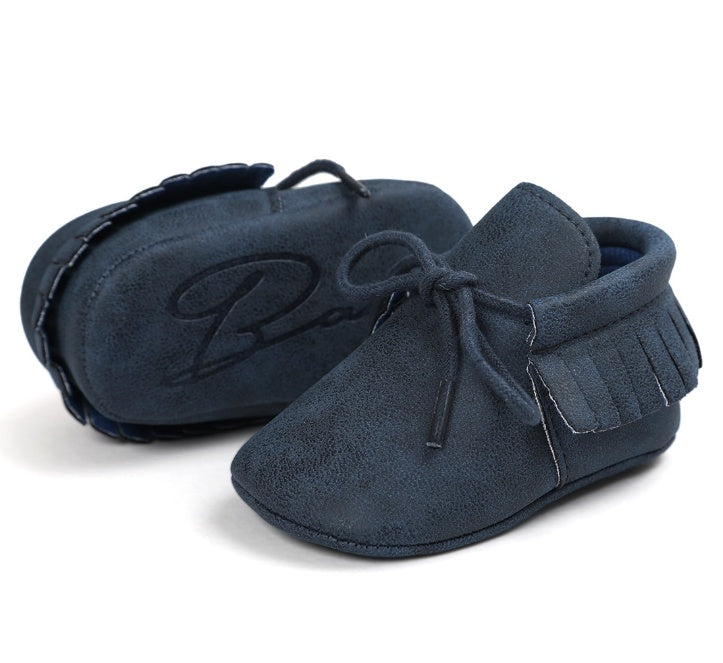 leather soft baby shoes - MAXIME