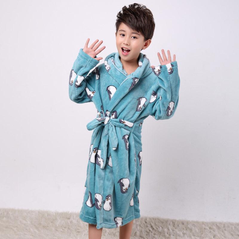 Flannel children's nightgown - MAXIME