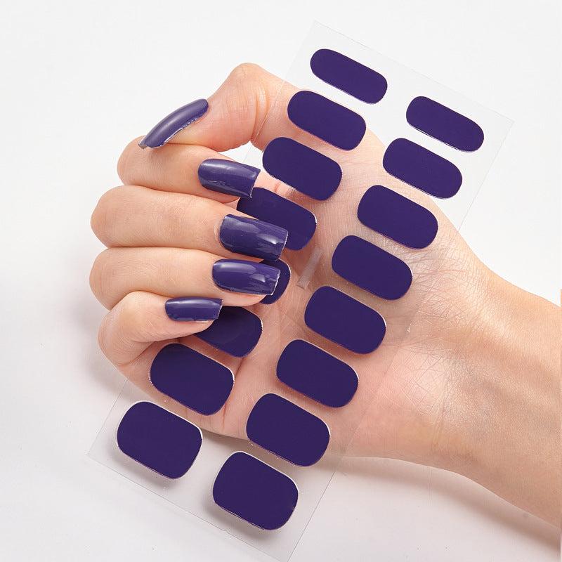 Nail Sticker set Nail Accesoires Nail Strips Full Beauty Adesivos - MAXIME