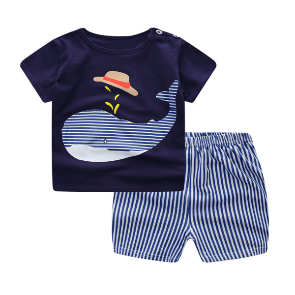 T-shirt Baby Girl Casual Clothing Sets - MAXIME