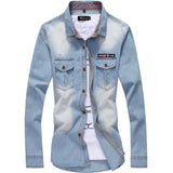 Maxime Denim Shirt Large Men - MAXIME