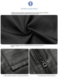 Leather Slim Lapel Casual Leather Jacket - MAXIME