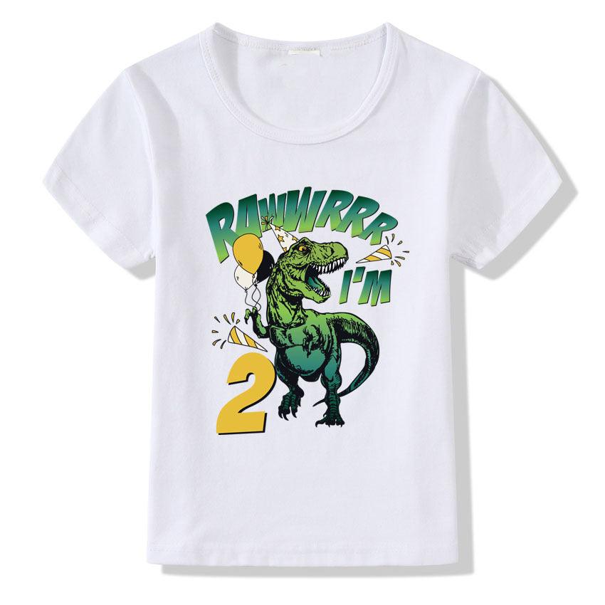 Children's T-shirt Numbers 1-9 Birthday T-shirt - MAXIME