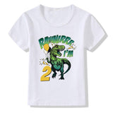 Children's T-shirt Numbers 1-9 Birthday T-shirt - MAXIME