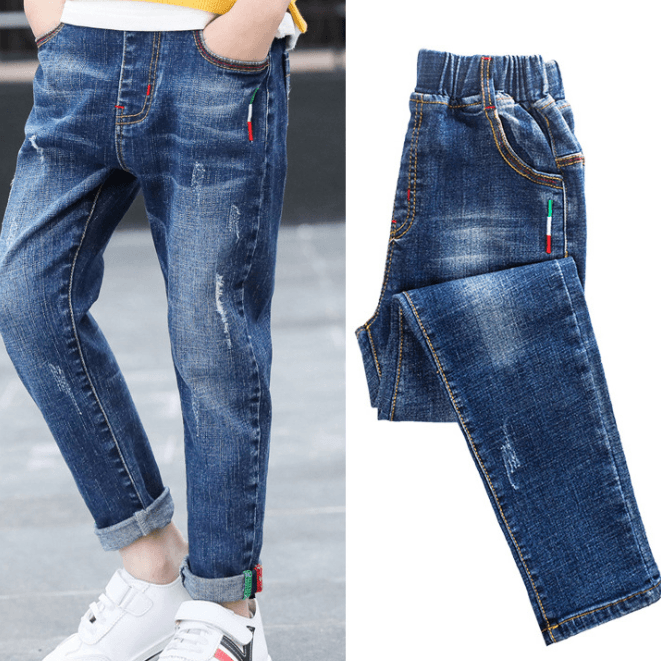 Boys' denim children's trousers - MAXIME