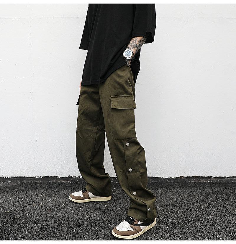 Snap Cargo Pants - MAXIME