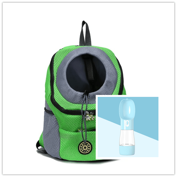 Pet Dog Carrier Carrier For Dogs Backpack Out Double Shoulder Portable - MAXIME