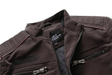 Maxime Men Pu Leather Jackets Coats - MAXIME