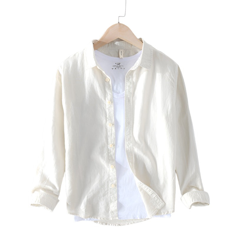 Maxime Cotton linen shirt men - MAXIME