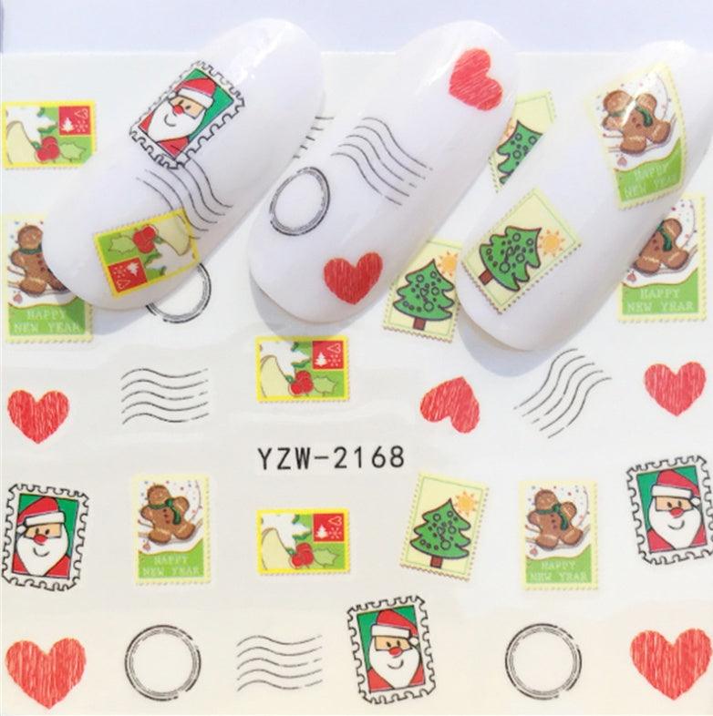 Nail stickers full stickers nail jewelry watermark stickers - MAXIME