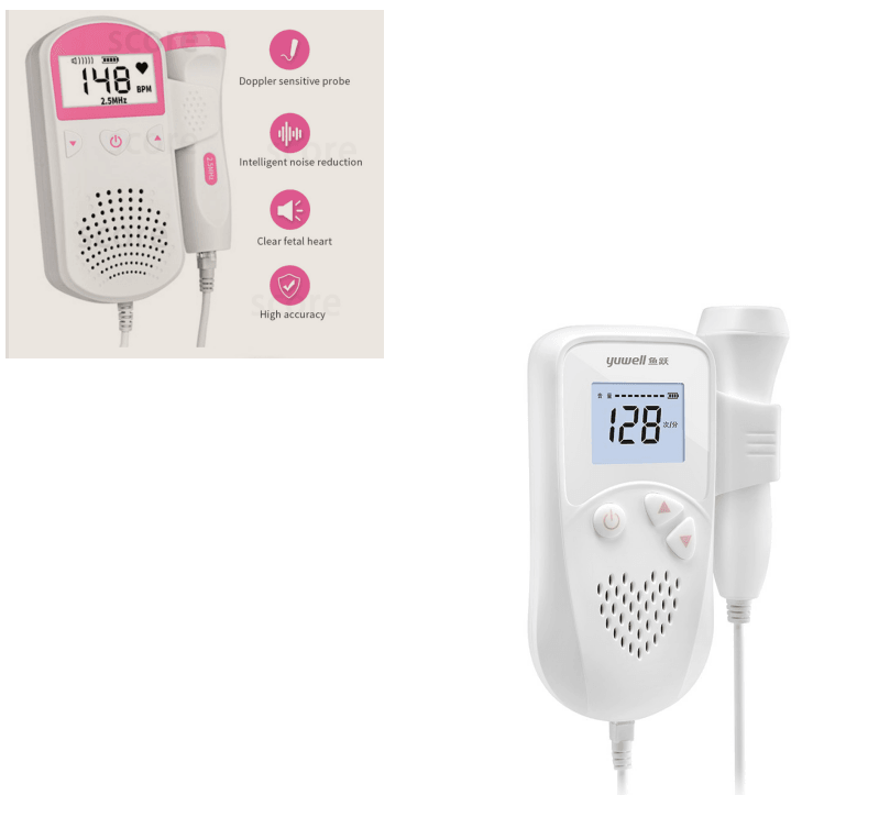 Monitor Home Pregnancy Baby Fetal Sound Heart Rate Detector - MAXIME