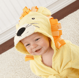 Cartoon Cute Animal Modeling Baby Bath Towels Baby Bathrobes Cotton Children's Bathrobes Baby Hooded - MAXIME