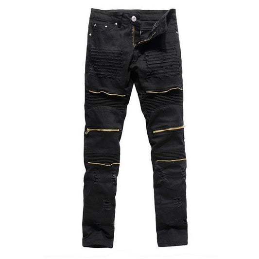 Maxime Deron Straight Denim Jeans - MAXIME