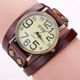 Layer Cowhide Retro Watch - MAXIME