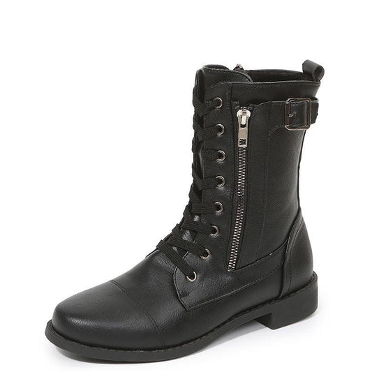 Boots Boots Side Zipper Shoes - MAXIME