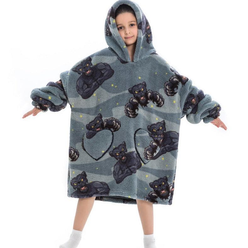 Oversized Sweatshirt Lazy Sweatshirt Kids - MAXIME