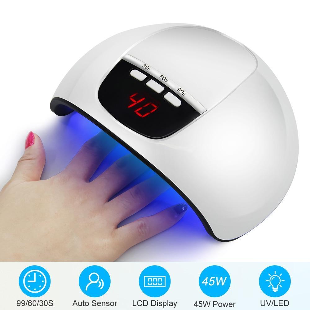 Nail Dryer Nail Lamp Smart Sensor 54W - MAXIME