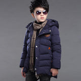 Boy's hooded padded jacket - MAXIME