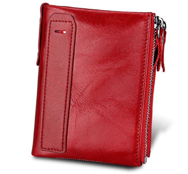 Genuine Leather RFID Blocking Wallets - MAXIME