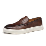 Breathable British Style Loafers Men - MAXIME