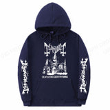 Solid Printed Fashion Hoodie - MAXIME