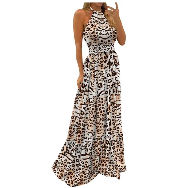 Women Maxi Dress Sexy Summer Dress Robe - MAXIME