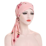 Maxime Curved Tail Turban Hat - MAXIME