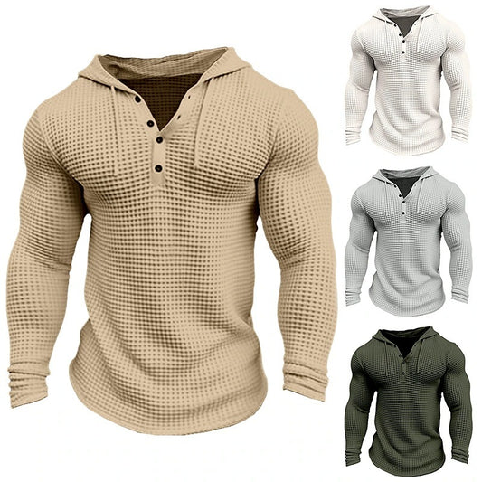 Men's Pullover Casual Long Sleeve T-shirt