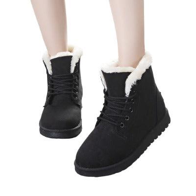 Winter Snow Boots Lace Up Shoes - MAXIME