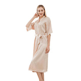 Maxime Satin Kimono Robes For Women Bride Long Robe Sleepwear - MAXIME