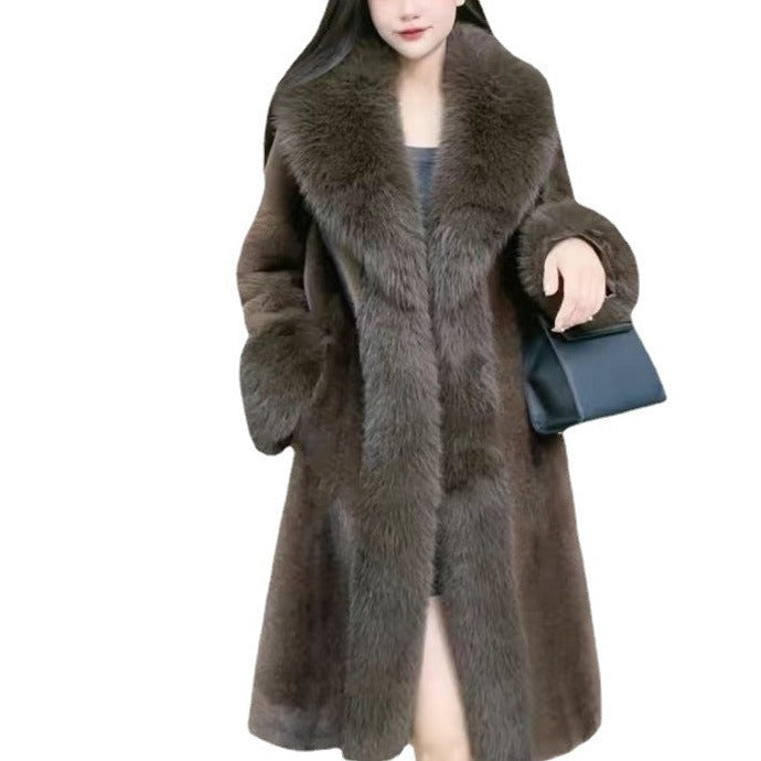 Mink Hair Fur Overcoat Women - MAXIME