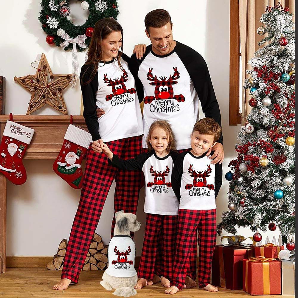 Family Christmas Pajamas Matching Sets - MAXIME