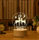 Gift Web Celebrity Douyin Creative 3D Small Night Light - MAXIME