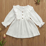 Girls cotton dress - MAXIME