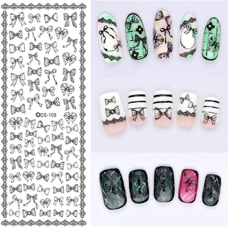 Watermark sticker decal nail sticker - MAXIME