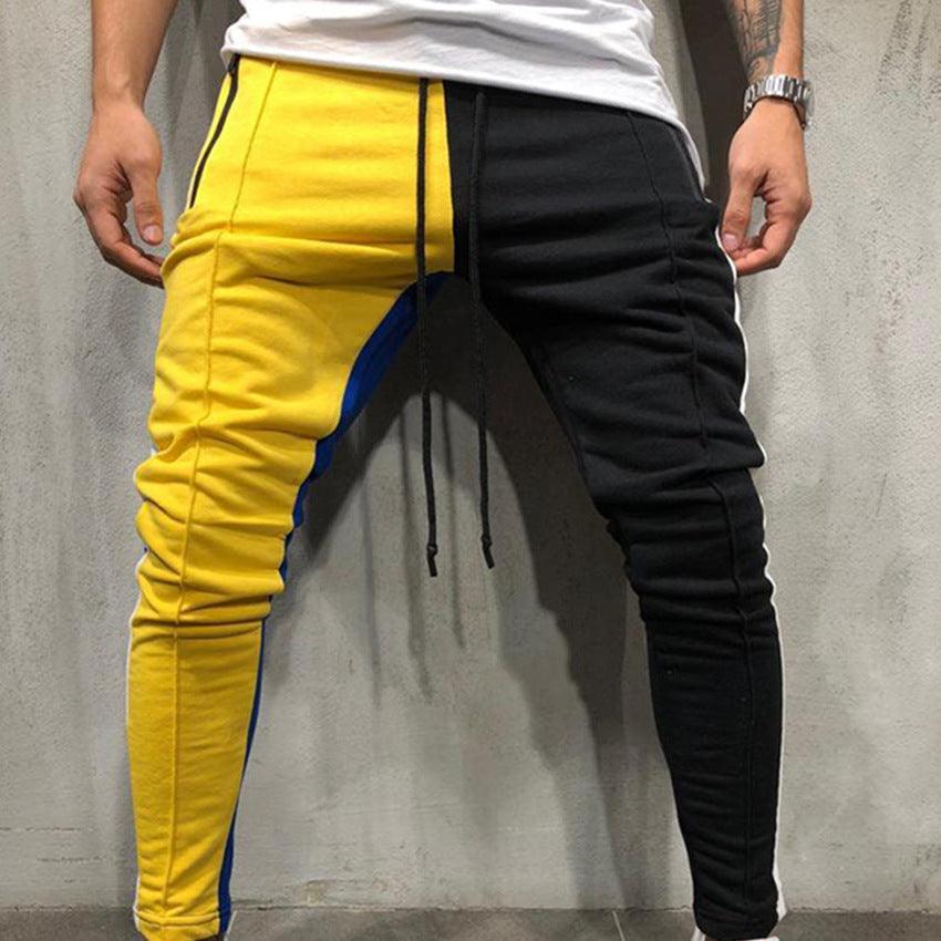 Color Mix Jogger Sweatpants - MAXIME