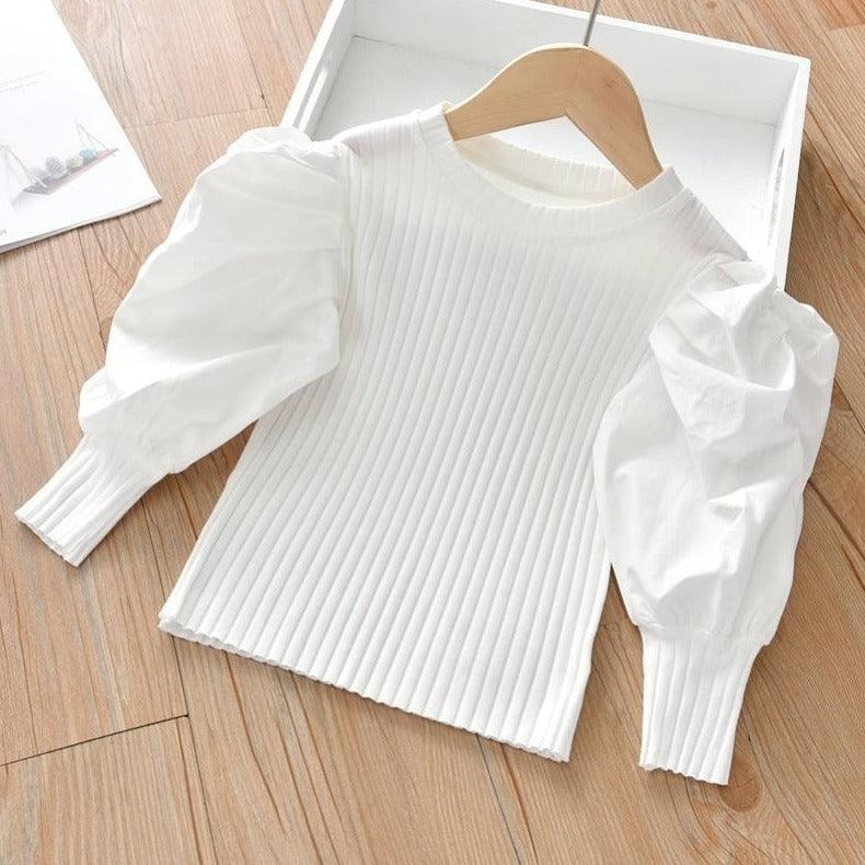 Girls Western Style Long Sleeved T Shirt - MAXIME