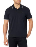 Calvin Klein Men's Solid Tipped Polo - MAXIME