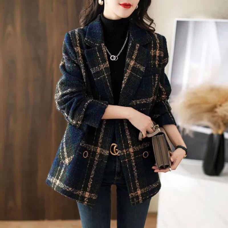 Coat Fashion Slimming Wool Female Suit - MAXIME